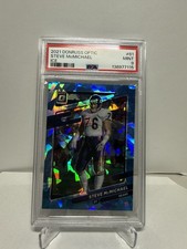 2021 Panini Donruss Optic #81 Steve McMichael Ice Prizm /15 PSA 9, POP1 Bears!