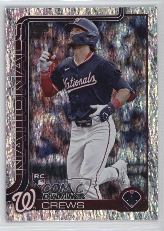 2025 Topps Series 1 Holo Foil Dylan Crews #74 0r4
