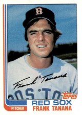 1982 Topps #792 Frank Tanana Boston Red Sox Card