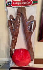 Rudolph Your Car Kit Nose  Antlers Reindeer Christmas Car Costume