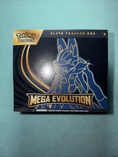 Pokemon TCG Mega Evolution Elite Trainer Box ETB Lucario New Factory Sealed