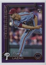 2025 Topps Update Purple Rainbow Foil /250 Max Lazar #US194 7fq