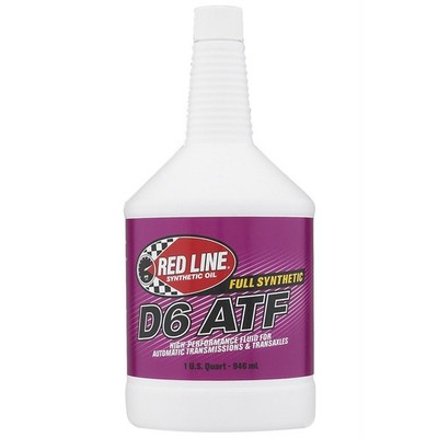 Red Line Oil Full Synthetic D6 Automatic Transmission Fluid 1 Quart Bottle 30704