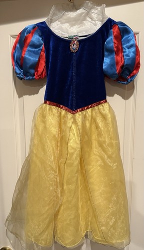 DISNEY STORE EXCLUSIVE GIRLS SNOW WHITE DRESS COSTUME