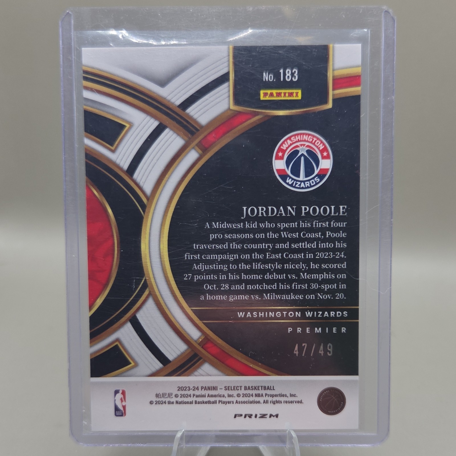 Panini NBA Basketball 41 Card Lot PSA Auto Auth Graded RC Prizm MJ LeBron view 15