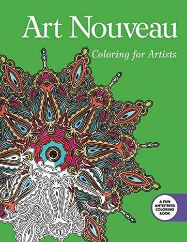 Art Nouveau: Coloring for - Paperback, by Skyhorse Publishing - Very Good