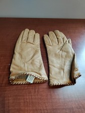 Montefusco Leather Cashmere Lined Winter Glove Size 7