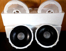 Fusion MS-FR6020 6 3/4'' 2-Way Marine Speaker White w/White Grille - Tested