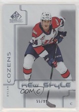 2019 SP Game Used CHL Edition 2000-01 New Style Tribute 55/99 Dylan Cozens 0bv