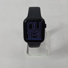 Unlocked Apple Watch SE 2nd Gen 44MM Midnight Aluminum Abyss Blue Sport Band 