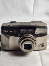 Pentax Espio 125M Gold Point  Shoot 35mm Compact Film Camera