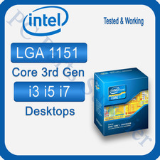 Intel Core third generation CPU LGA1155 Multilisting processors for desktops