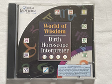 ATTICA WORLD OF WISDOM BIRTH HOROSCOPE INTERPRETER - PC CD-ROM - VINTAGE WINDOWS