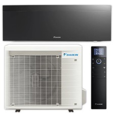 DAIKIN Split Klimaanlage Set | Emura 3 | FTXJ50A+RXJ50A9 | Mattschwarz | 5,0 kW