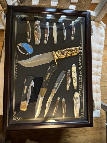 Vintage Schrade and Buck Knife Set