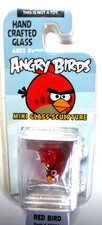Angry Birds "Red Bird" Mini Hand Crafted Glass Sculpture Limited Edition 48004