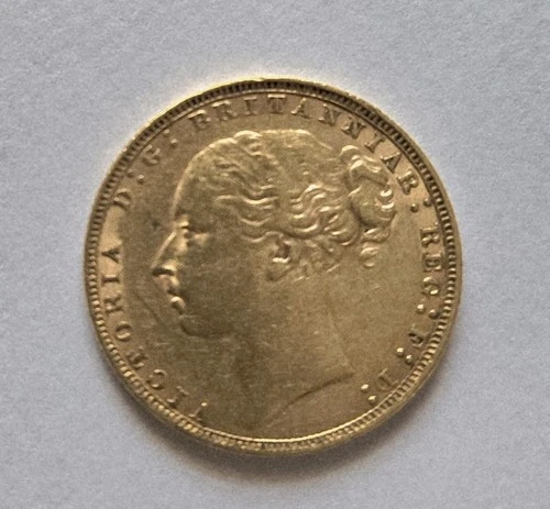 1884 Victoria Gold Sovereign — photo from the most recent tracked eBay sale