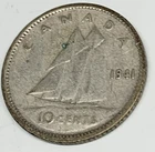 # C1400   CANADA    COIN,    10 CENTS    1941