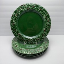 Garden Ridge Holly Leaf Decorative Table Plates | Christmas Tablescape | READ
