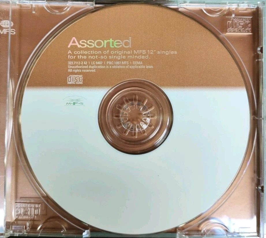 Assorted - A Collection of original MFS 12" singles (CD) - Bild 3 von 4