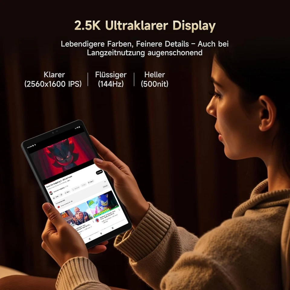 ALLDOCUBE iPlay 70 mini Ultra Tablet – 8,8 Zoll, Snapdragon 7+ Gen3 - Bild 2 von 4