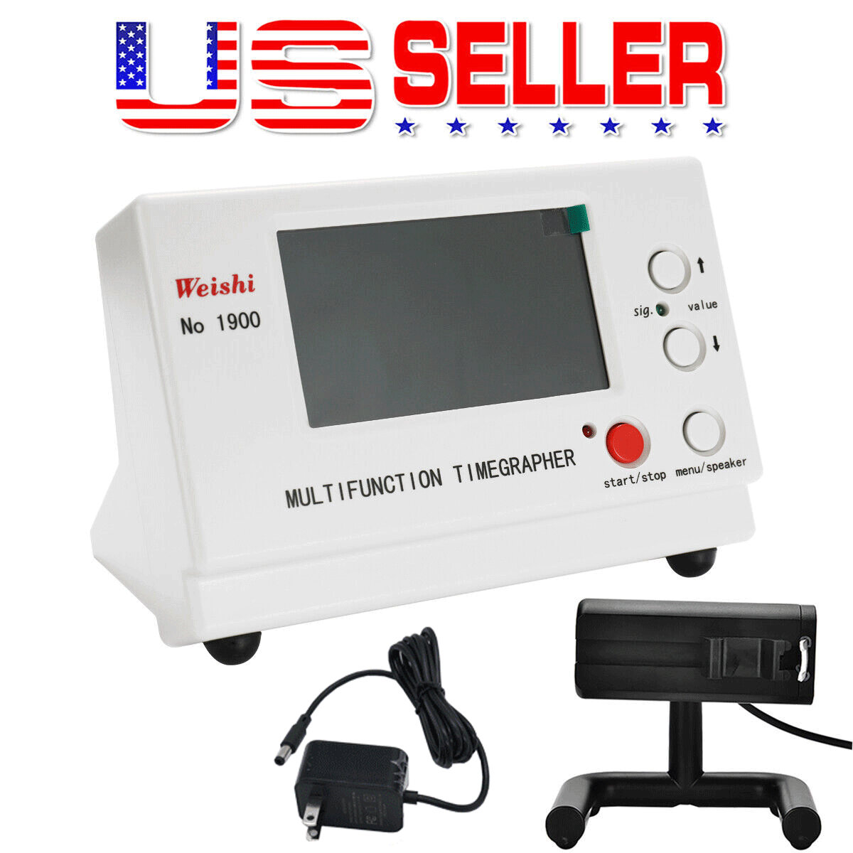 Weishi Timegrapher No.1900 Mechanical Watch Timing Machine