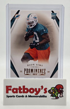 2013 Panini Prominence Dion Sims Rookie Card. rookie card picture