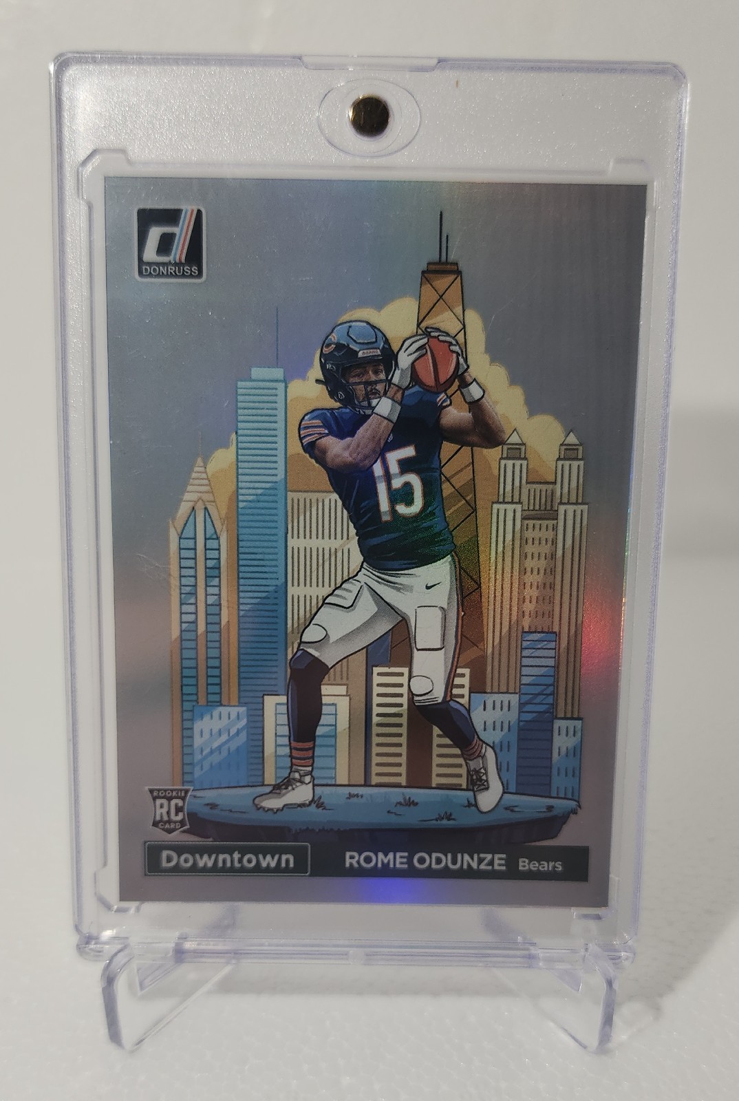 2024 Panini Donruss - Downtown! Rome Odunze #15 (RC)