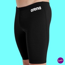 ARENA Boys Powerskin ST Next Jammer Swim Briefs, Drawstring, Black, UK 34