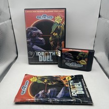 Death Duel Sega Genesis Complete CIB w Manual