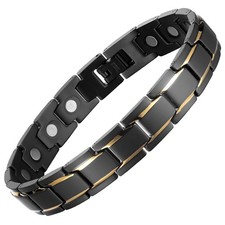 Men's Magnetic Bracelets,Titanium Steel Magnetic Bracelet for Men