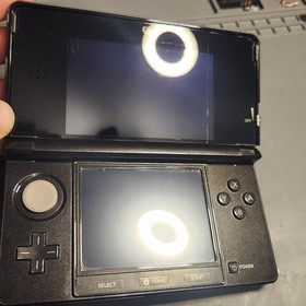 Nintendo 3DS System - Cosmo Black - W/Charger 