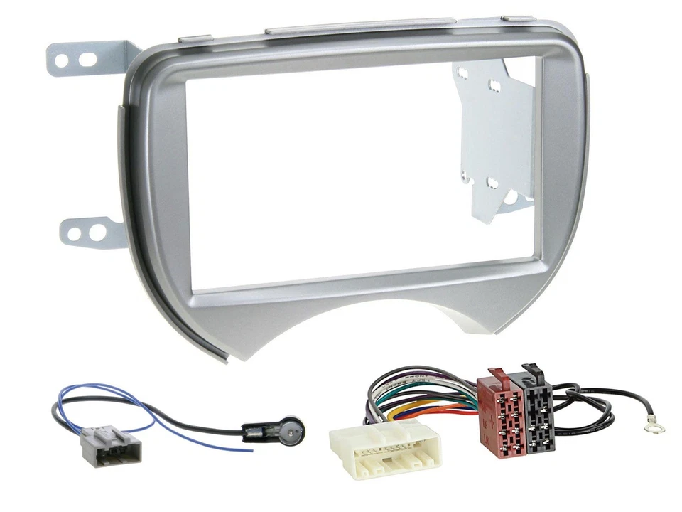 Kenwood MP3 2DIN USB DAB Bluetooth Autoradio für Nissan Micra 2010-2013 silber - Bild 3 von 4