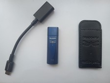 AudioQuest Dragonfly DAC USB Digital Audio Converter - Cobalt