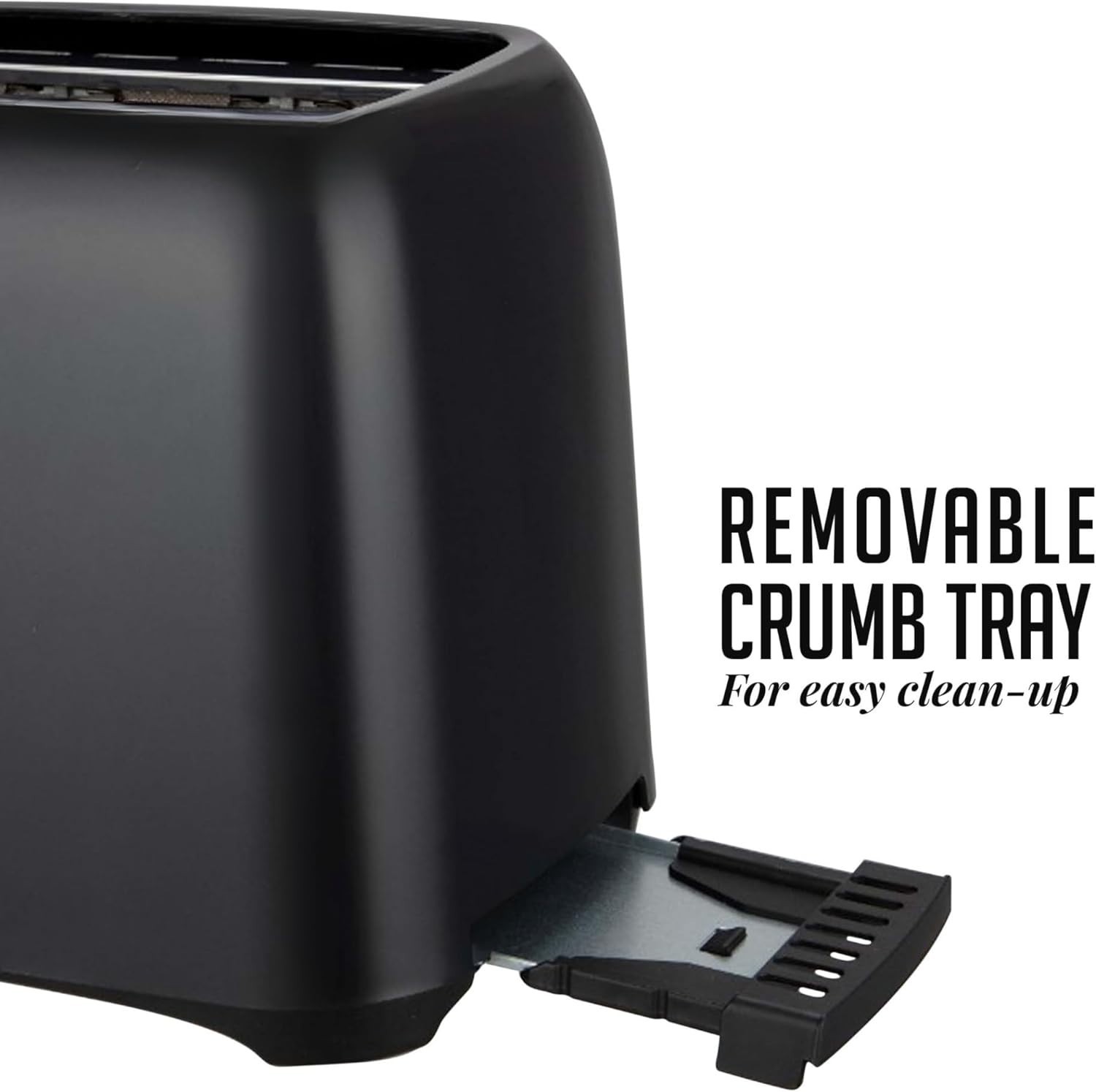 Ovente Classic Electric Toaster - 700W, 6 Settings, Perfect for Bread & Waffles