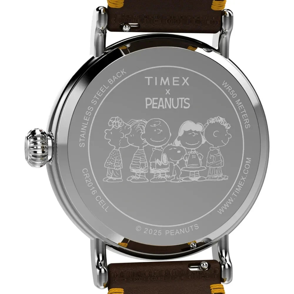 New Timex X Peanuts Snoopy Special Edition Brown Thanksgiving