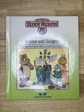 The World of Teddy Ruxpin Gizmos and Gadgets Hardcover Vintage Worlds of Wonder