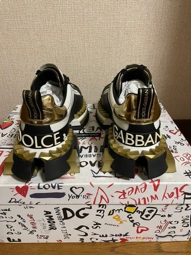 Dolce&Gabbana Men 7.5US Super King Leather Sneakers Almost unused Luxury Casual - Bild 6 von 10