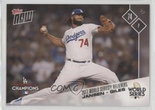 2017 Now Topps Online Exclusive World Series /492 Kenley Jansen Ken Giles fm0