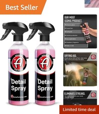 High-Gloss Streak-Free Car Detail Spray 2-Pack - Ultimate Shine Protection