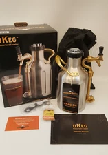 Growler Werks UKEG pressurized grolwer stainless steel 64 oz new in box Portland