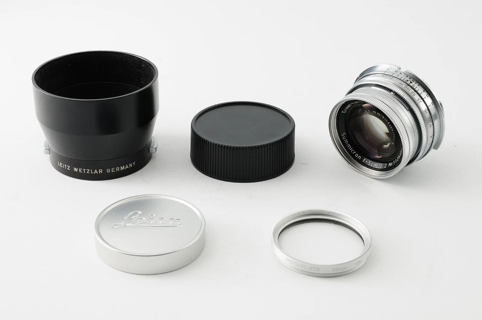 [Excellent+5] Leica Ernst Leitz GmbH Wetzlar summicron 5cm F2 L39 LTM JAPAN #347 - Image 2 of 4