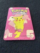 Pokemon Pikachu Vending Sticker 025 Nintendo in MP condition 