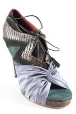 Décolleté spuntata Donna Décolleté Taglia IT 37 nero-grigio ardesia elegante