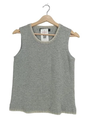 Iris von Arnim Gilet Femme Cachemire Gris (EU 38, INT M) - Photo 1/4