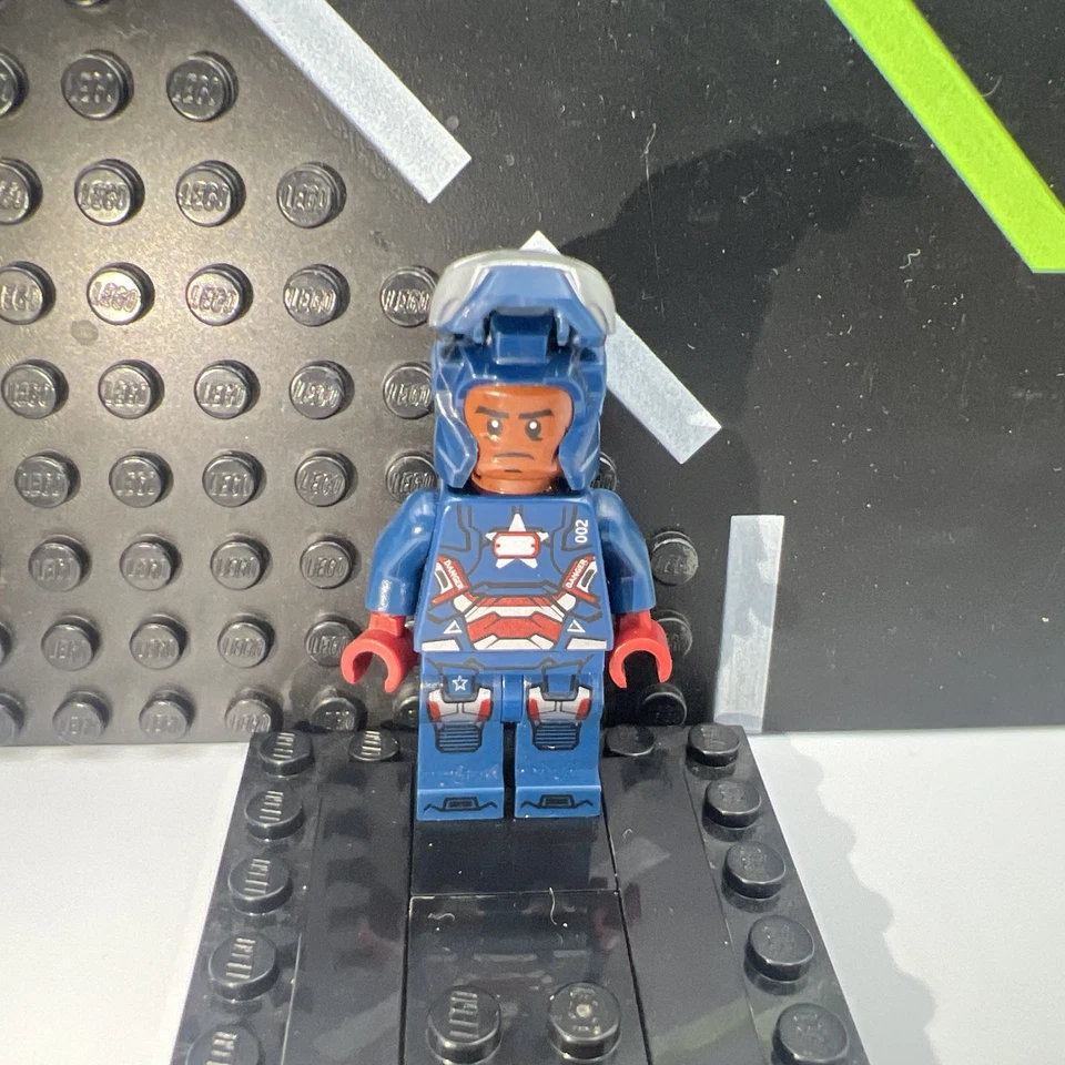 Lego Marvel: Iron Patriot (sh084 sh0084) Minifigura Homem de Ferro 30168 - Imagem 2 de 4