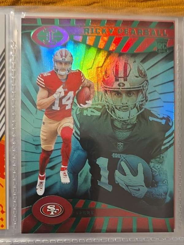 2024 Panini Illusions - Emerald Trophy Collection #78 Ricky Pearsall