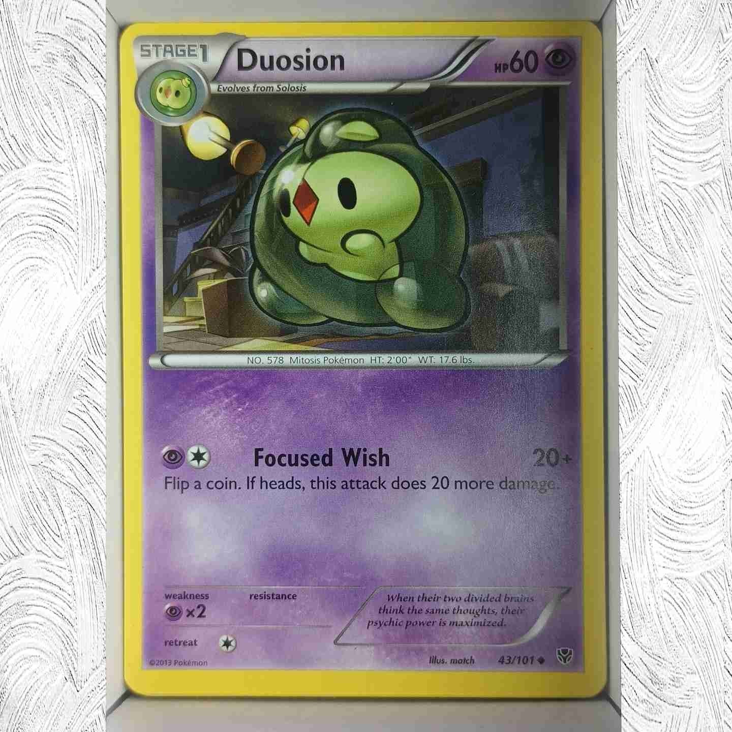 Duosion 43/101 Black & White Plasma Blast 2013 English