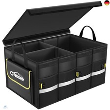 Oasser Kofferraumtasche Kofferraum Organizer mit Deckel Autobox Auto Box Tasche