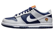 Nike Dunk Low UV Reactive Photon Dust Midnight Navy GS FN6968-025